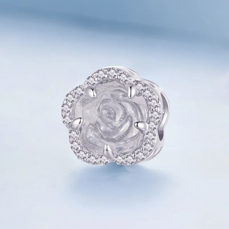 (zdjęcie do) Pandora Styl Kryształowy Charm Róża - BSC904 - Wyświetl 4