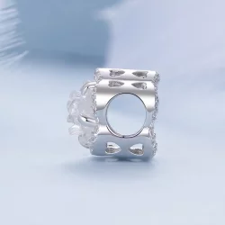 Pandora Styl Kryształowy Charm Róża - BSC904