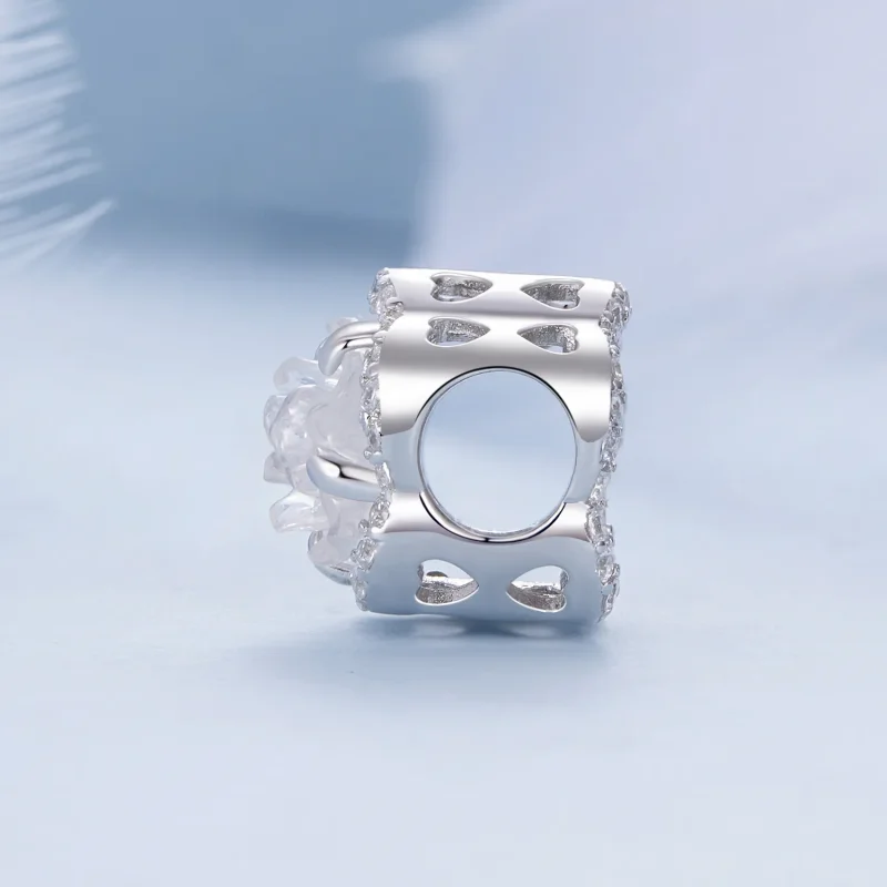 (zdjęcie do) Pandora Styl Kryształowy Charm Róża - BSC904 - Wyświetl 5
