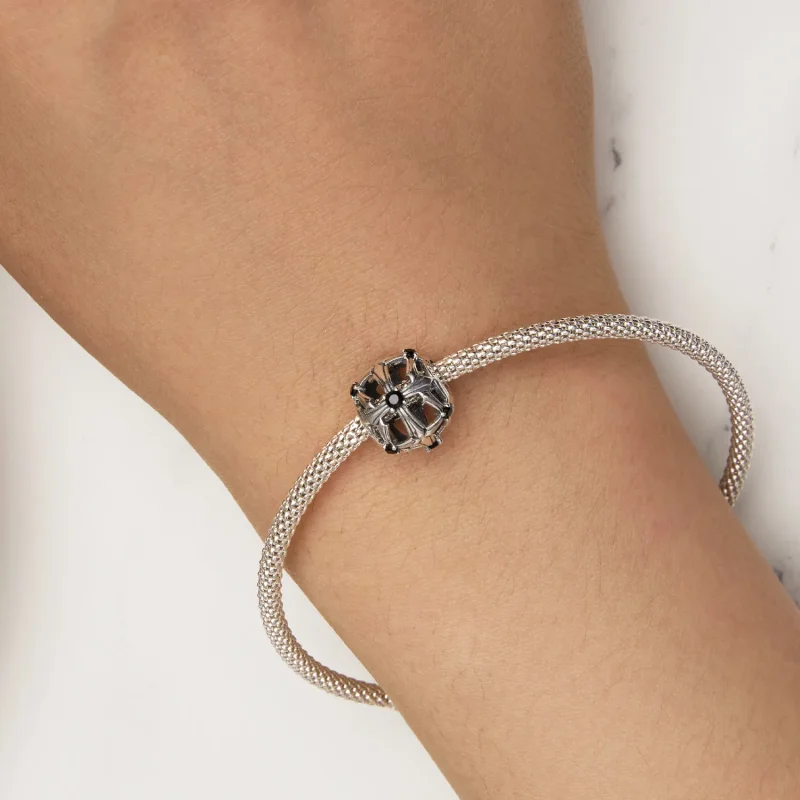 (zdjęcie do) Pandora Styl Krzyż Charm - SCC2548 - Wyświetl 6