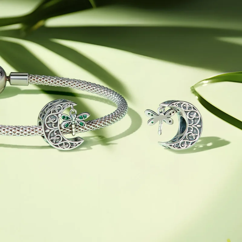 (zdjęcie do) Pandora Styl Księżycowy Motyl Charm - SCC2605 - Wyświetl 4