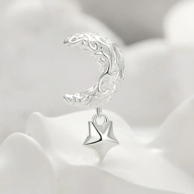 (zdjęcie do) Pandora styl Księżycowy Wzór Charm - SCC2619 - Wyświetl 2