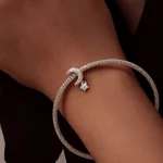 Pandora styl Księżycowy Wzór Charm - SCC2619