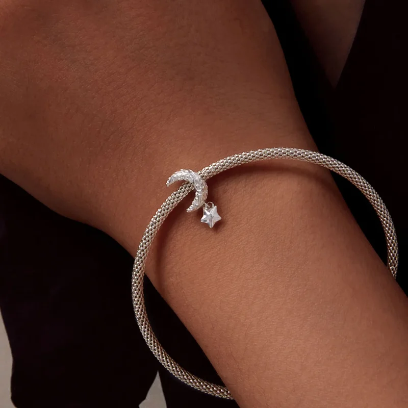 (zdjęcie do) Pandora styl Księżycowy Wzór Charm - SCC2619 - Wyświetl 6