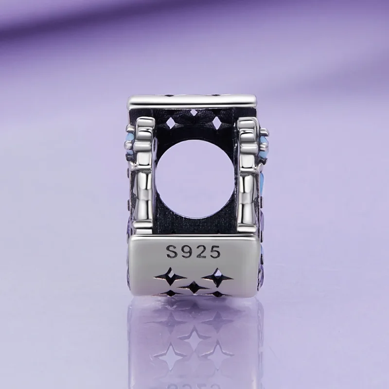 (zdjęcie do) Pandora Styl Księżycowy Zamek Charm - BSC892 - Wyświetl 3