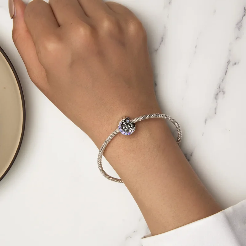 (zdjęcie do) Pandora Styl Księżycowy Zamek Charm - BSC892 - Wyświetl 6