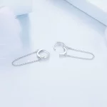 Pandora Styl Kwastowe Kolczyki Hoop - BSE897
