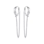 Pandora Styl Kwastowe Kolczyki Hoop - BSE897