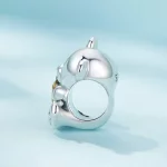 Pandora Styl Kwiat Słonecznika i Charm Miś - SCC2560