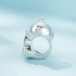 Pandora Styl Kwiat Słonecznika i Charm Miś - SCC2560