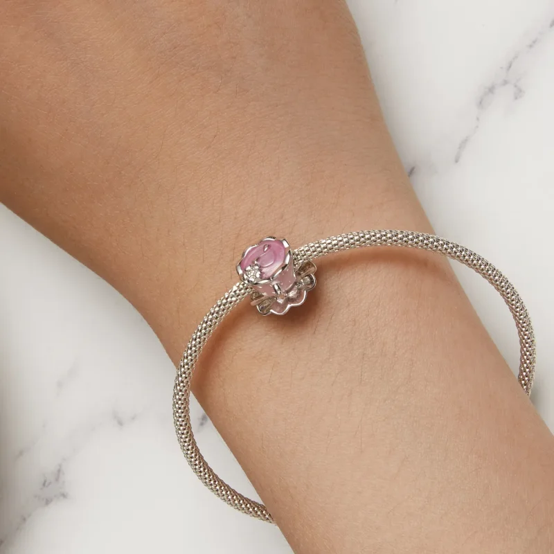 (zdjęcie do) Pandora Styl Kwiatowy Kubek do Herbaty Charm - SCC2563 - Wyświetl 7