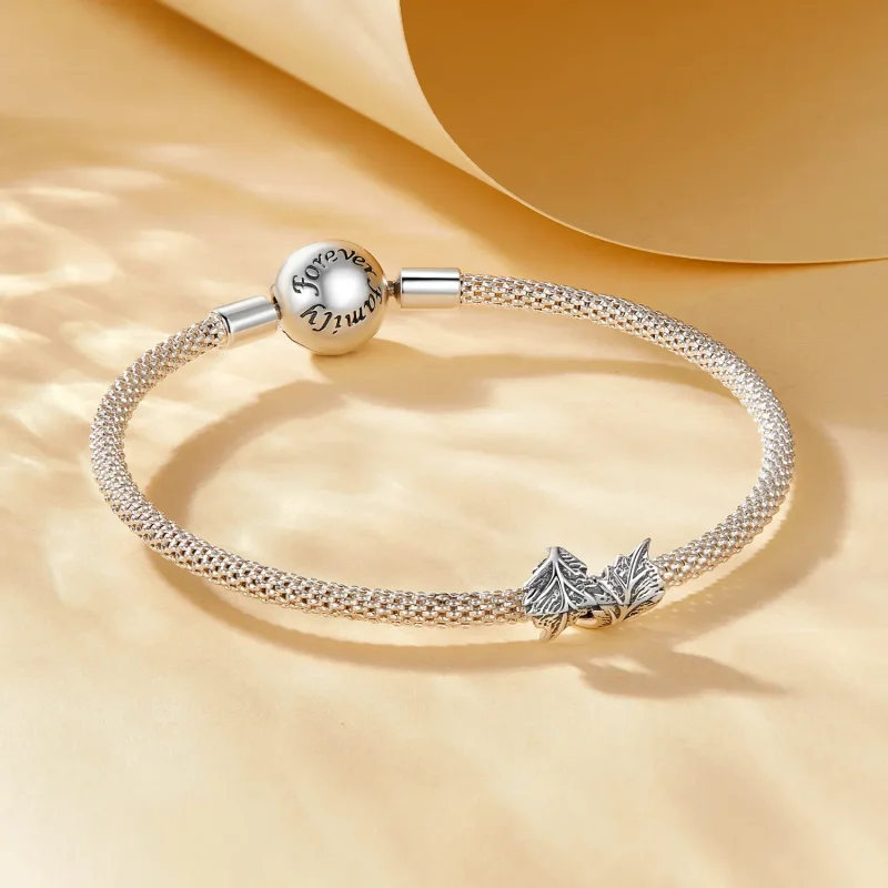 (zdjęcie do) Pandora Styl Liść Charm - SCC2575 - Wyświetl 5