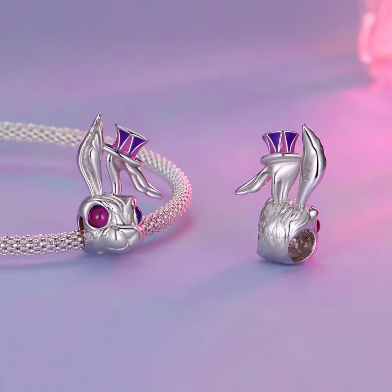 (zdjęcie do) Pandora Styl Magiczny Zając Charm - SCC2530 - Wyświetl 4