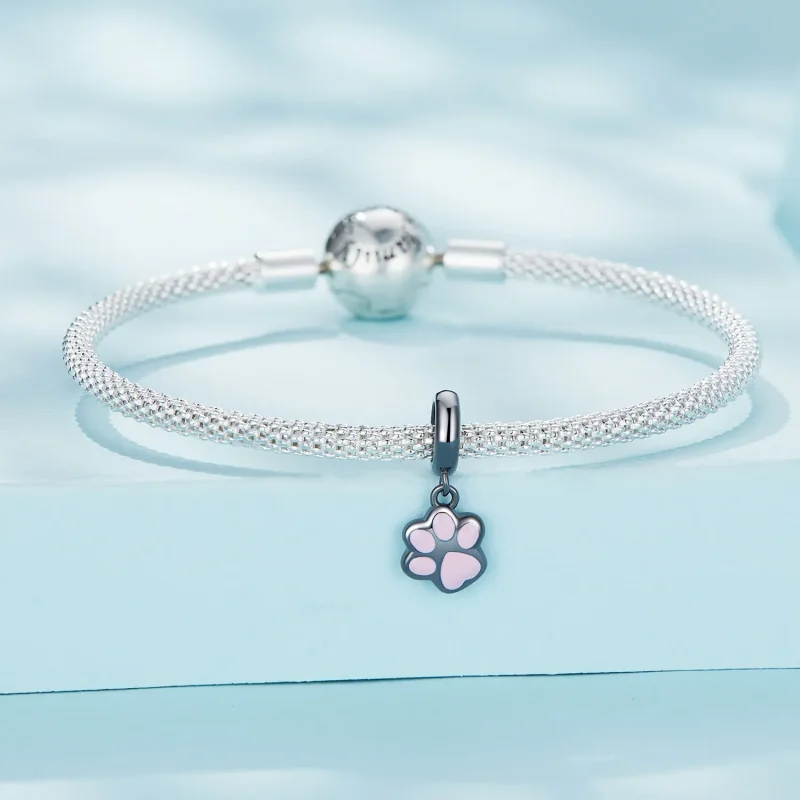 (zdjęcie do) Pandora Styl Mini Czarna Wywieszka z Pazurkiem Kota - SCC2476-D - Wyświetl 3