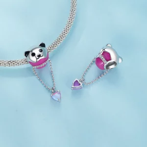 Pandora Styl Mis na Gorącym Balonie Charm - SCC2550