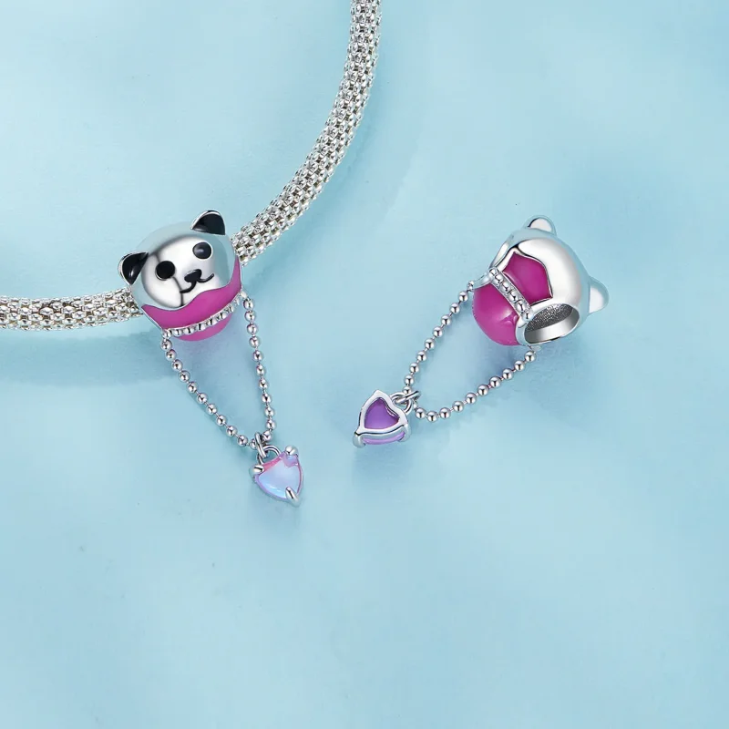 (zdjęcie do) Pandora Styl Mis na Gorącym Balonie Charm - SCC2550 - Wyświetl 4