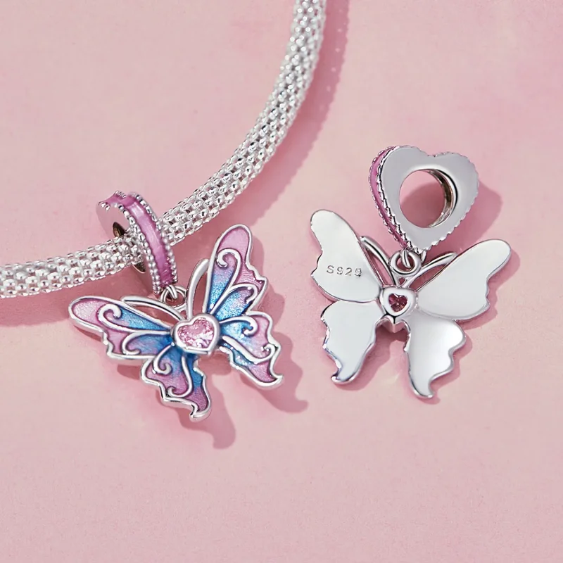 (zdjęcie do) Pandora Styl Motyl Elf Dangle - SCC2472 - Wyświetl 4