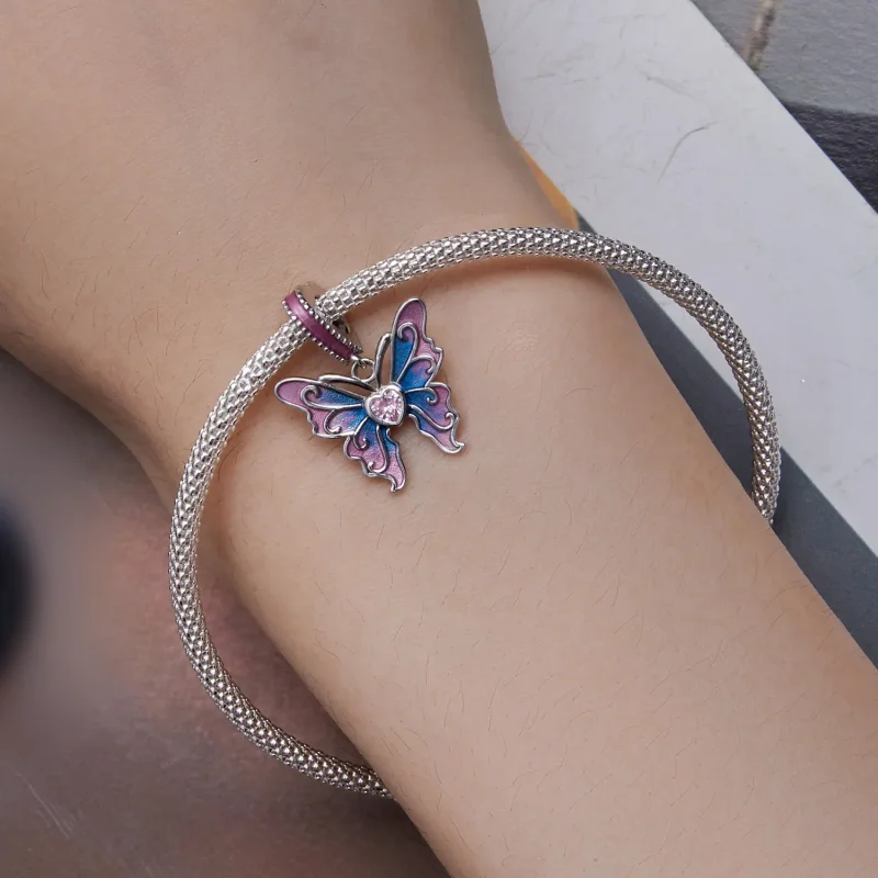 (zdjęcie do) Pandora Styl Motyl Elf Dangle - SCC2472 - Wyświetl 8