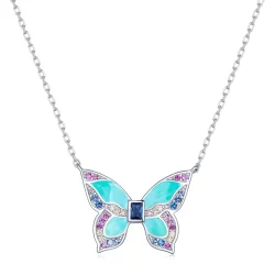 Pandora Styl Motyl Naszyjnik - BSN306