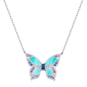 Pandora Styl Motyl Naszyjnik - BSN306