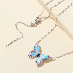 Pandora Styl Motyl Naszyjnik - BSN306