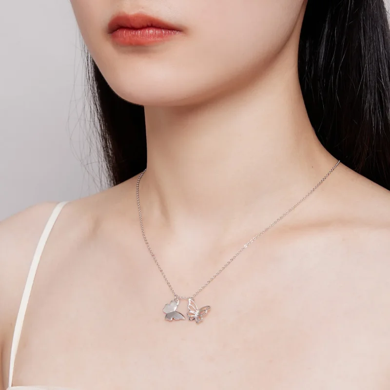(zdjęcie do) Pandora Styl Motyl Naszyjnik - BSN321 - Wyświetl 6