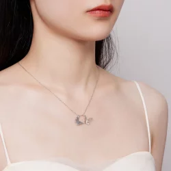Pandora Styl Motyl Naszyjnik - BSN321