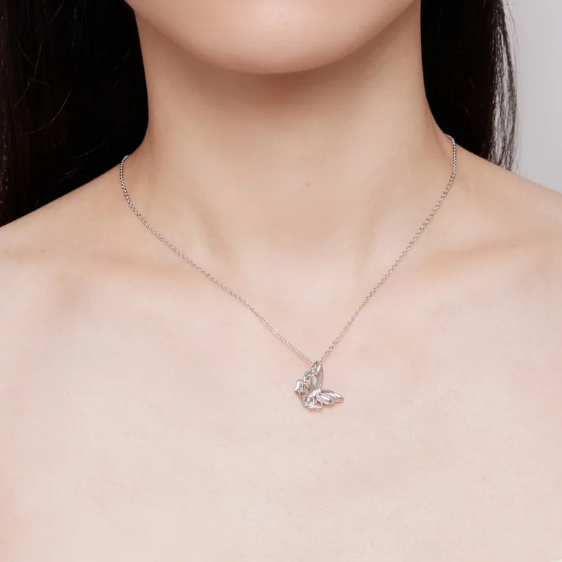 (zdjęcie do) Pandora Styl Motyl Naszyjnik - BSN321 - Wyświetl 8