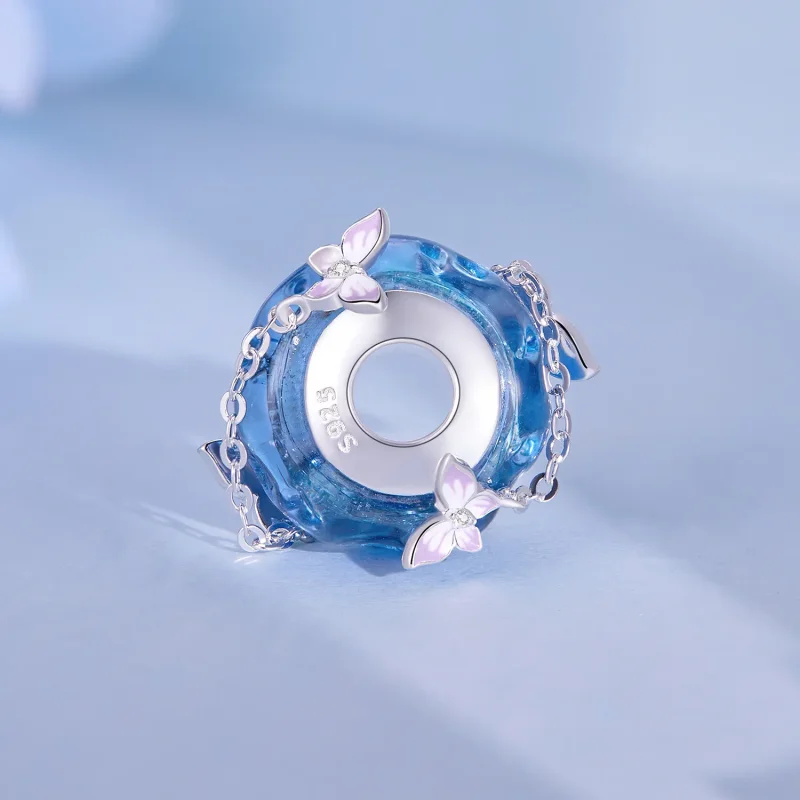 (zdjęcie do) Pandora Styl Motyl Tasiemka Charm - SCC2461 - Wyświetl 3