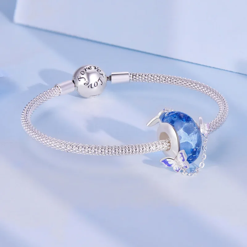 (zdjęcie do) Pandora Styl Motyl Tasiemka Charm - SCC2461 - Wyświetl 5