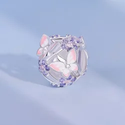 Pandora Styl Motyl Zircon Charm - SCC2463