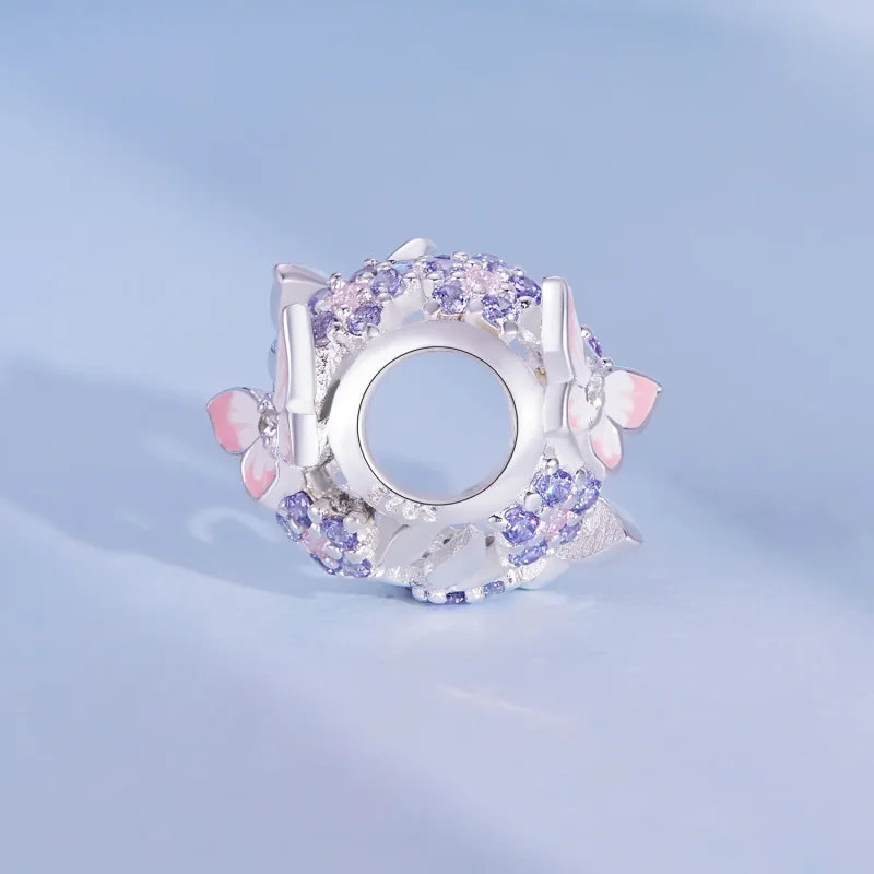 (zdjęcie do) Pandora Styl Motyl Zircon Charm - SCC2463 - Wyświetl 3
