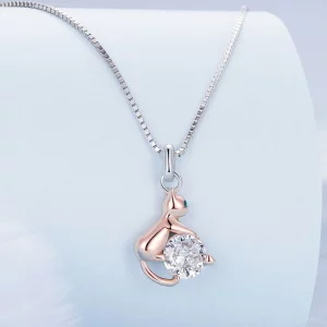 Pandora Styl Naszyjnik z Kotem - BSN355
