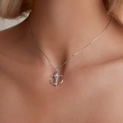 Pandora Styl Naszyjnik z Kotwiczką - BSN349