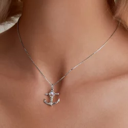 Pandora Styl Naszyjnik z Kotwiczką - BSN349