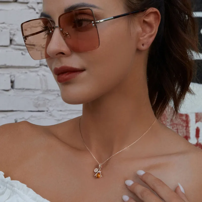 (zdjęcie do) Pandora Styl Naszyjnik z Pszczołą i Ostem - BSN356 - Wyświetl 6