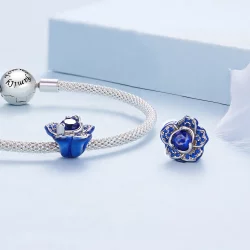 Pandora Styl Niebieska Amuletka Zaczarowana - BSC879