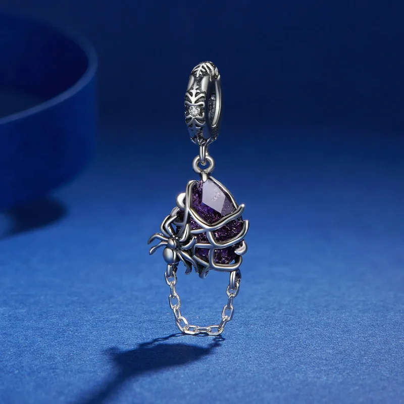 (zdjęcie do) Pandora Styl Pająk Dangle - BSC913 - Wyświetl 2