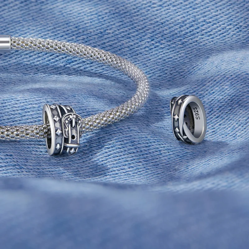 (zdjęcie do) Pandora Styl Retro Pasek Charm - SCC2568 - Wyświetl 4