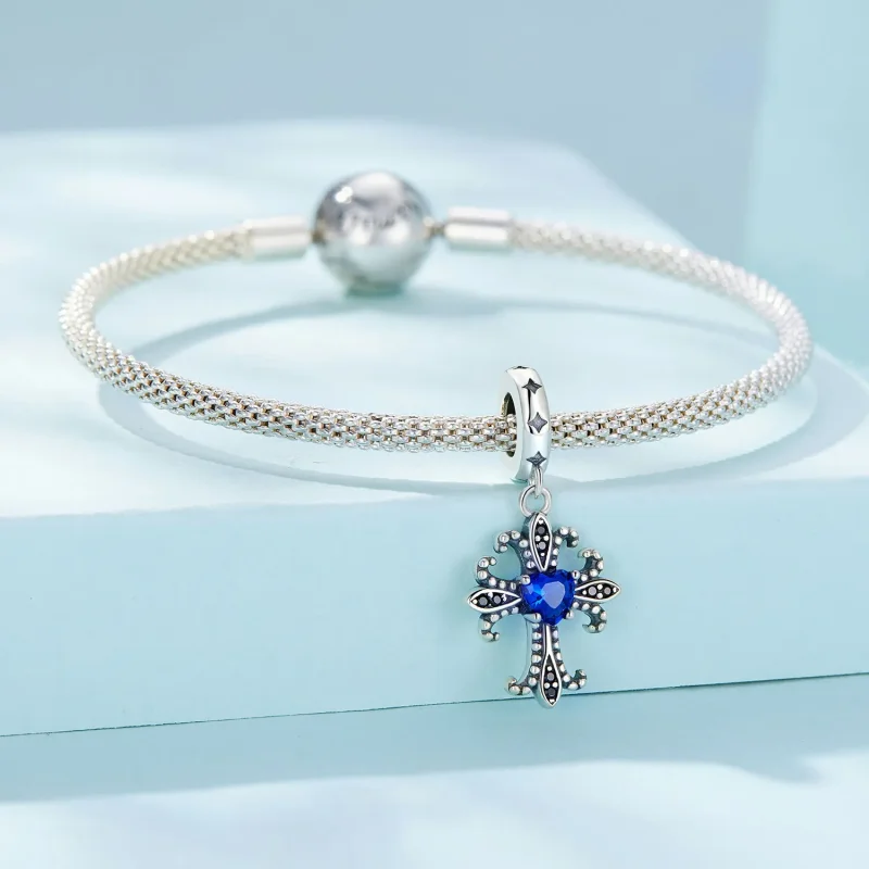 (zdjęcie do) Pandora Styl Retro Wisiorek Krzyż - SCC2643 - Wyświetl 3