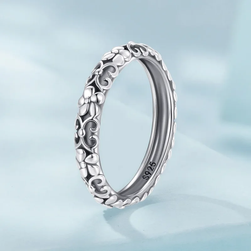 (zdjęcie do) Pandora Styl Retro Wzór Pierścionek - SCR958 - Wyświetl 2
