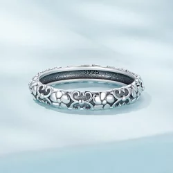 Pandora Styl Retro Wzór Pierścionek - SCR958