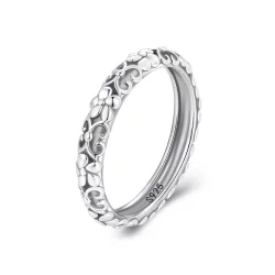 Pandora Styl Retro Wzór Pierścionek - SCR958