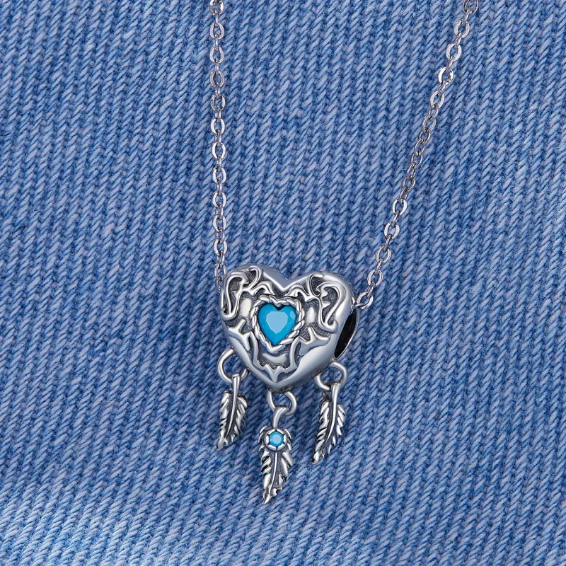 (zdjęcie do) Pandora Styl Retro Złapacz Snów Charm - SCC2567 - Wyświetl 2