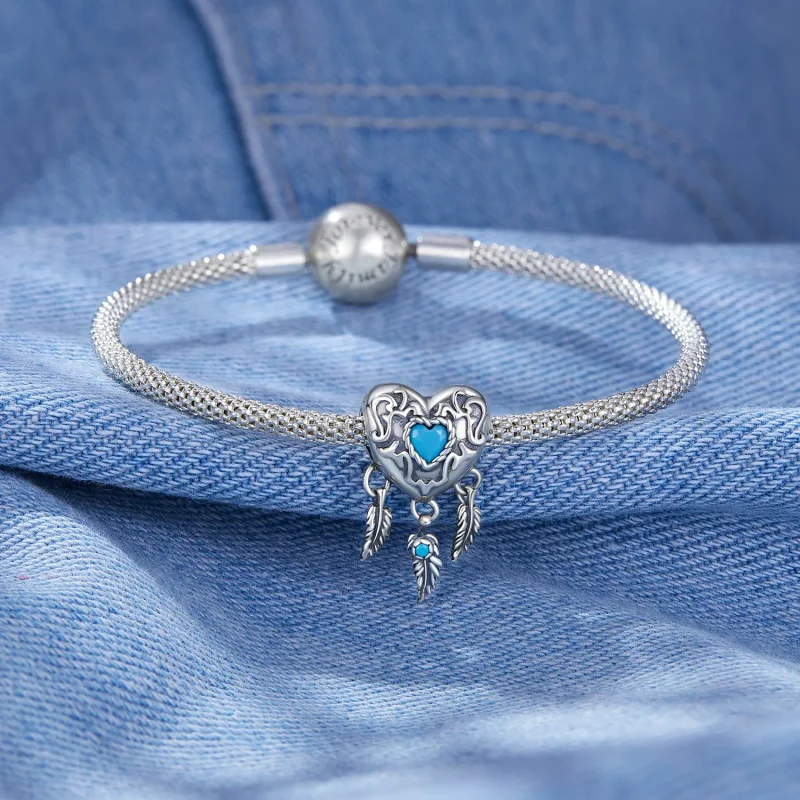 (zdjęcie do) Pandora Styl Retro Złapacz Snów Charm - SCC2567 - Wyświetl 3