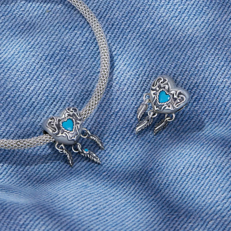 (zdjęcie do) Pandora Styl Retro Złapacz Snów Charm - SCC2567 - Wyświetl 4