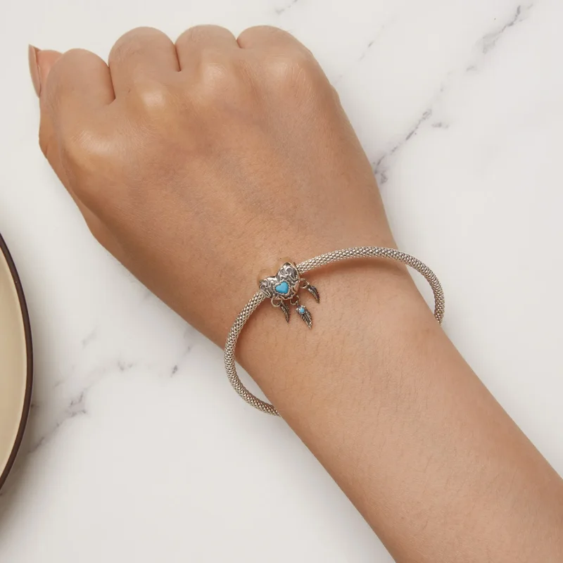 (zdjęcie do) Pandora Styl Retro Złapacz Snów Charm - SCC2567 - Wyświetl 5