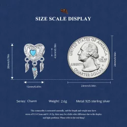 Pandora Styl Retro Złapacz Snów Charm - SCC2567