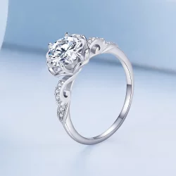 Pandora Styl Romantyczny Pierścionek Róża - BSR387