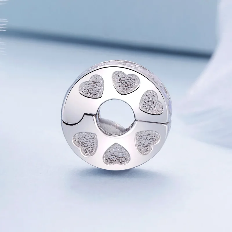 (zdjęcie do) Pandora Styl Różowa Symfonia Zatrzask - BSC929 - Wyświetl 3
